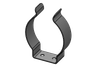 EMC Shield Clamps, Single- for Direct Mounting via Rivets - 36217 - icotek Corp