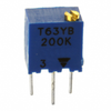 Trimmer Potentiometers - T63YB-200K-ND - DigiKey