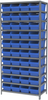 Shelving, Steel Shelving Kit, 18x36x79, 40 Bins - AS1879088B - Akro-Mils, Inc.