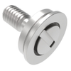 Flush Screw Assembly, M3 X 0.5, Slotted Recess, Stainless Steel, Passivated -- F5-90-406-20 - Image