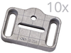 XY Double-Slotted Base Pack, Stainless Steel, 1.0 in. Range, Qty 10 - B-2SA-PK - Newport MKS