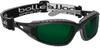 Bolle Safety Tracker 253-TR-400 Universal Polycarbonate Standard Welding Glasses Shade 5.0 Lens - Black/Gray Frame - Full Frame - 549172-77819 -- 549172-77819 - Image