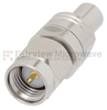 SMA Male (Plug) to SMP Male (Plug) Full Detent Adapter, Passivated Stainless Steel Body, 1.25 VSWR - FMAD1010 - Fairview Microwave Inc.