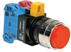 Pb Switch, Spst-No, 10A, 110Vac, Panel; Product Range Idec - 24AJ5260 - Newark, An Avnet Company