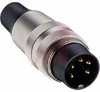 Connector, Electrical; 5 A; 60 VAC; 3 mm; CuZn, Nickeled; Steel, Nickeled - 70151559 - Allied Electronics, Inc.