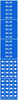 Brady B-946 White on Blue Vinyl Self-Adhesive Pipe Marker - 2 1/4 in Height - 1/2 in Character Height - 2 3/4 in Length - Printed Msg = MILL AIR with Right Arrow - 7192-3C - 754476-81606 - R. S. Hughes Company, Inc.