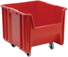 Mobile Giant Stack Container, Red; Bin Colour Quantum Storage - 44AC5977 - Newark, An Avnet Company