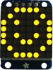 Led Display, Dot Matrix, 8X8, Yellow; Led Color Adafruit -- 44W3468