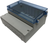 Dual Compartment Enclosure, Abs, Gry/clr; Enclosure Type Multicomp Pro - 99AC4118 - Newark, An Avnet Company