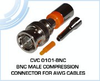 BNC Male Compression Connector for AWG Cables - CVC 0101-BNC - Visual Sound, Inc.