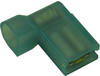 Terminal, Flag Disconnect, 6.35Mm, Blue; Product Range Amp - Te Connectivity - 90F3718 - Newark, An Avnet Company