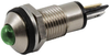 Panel Indicator, Green, 8.1Mm, 12V; Led Color Vcc (Visual Communications Company) - 40AH1858 - Newark, An Avnet Company