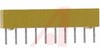 RESISTOR,THK FILMMOLDED SIP,100 OHMS,+/-2%,100V,1.25W @ 70DEGC,BUSSED - 70154931 - Allied Electronics, Inc.