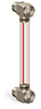 Standard Nylon Liquid Level Gage, 6” Centerline, 1/2