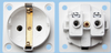 Continental European Panel Mount Receptacle -- 88011082 - Image