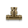 BNC T-Adapter: Female, Male, Female - 9238 - E-Z-HOOK, a division of Tektest, Inc.