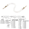 Jumper Wires, Pre-Crimped Leads - H3AAT-10106-W8-ND - DigiKey