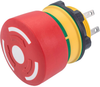 E-Stop Switch, Dpst-Nc, 3A/250Vac, Qc; Contact Configuration Eao - 44AC4153 - Newark, An Avnet Company