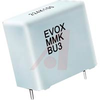 CAPACITOR;METALLIZED POLYESTER;CAP 1UF;TOL+-10%;RADIAL;VOL-RTG 63/40 VDC/VAC;LS -- 70096393