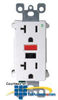 Leviton SmartLock Pro GFCI Monochromatic Receptacle -- 7899-R - Image