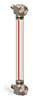Standard Nylon Liquid Level Gage, 7” Centerline, Front Mount 1/2”-20 - B3642-10700BA1W - Oil-Rite Corp.