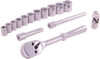 15 Pieces 6 Point Standard SAE Socket Set - 25015 - Gray Tools Canada Inc.