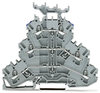 Triple-deck terminal block - Through terminal block - 2002-3233 - WAGO