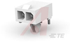 HEADER ASSEMBLY, SOFT SHELL, MINI-UNIVERSAL MATE-N-LOK, 2 POSITION, RIGHT ANGLE - 70084918 - Allied Electronics, Inc.