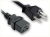 NEMA 6-15P to IEC-60320-C19 HOME // Power Cords // High Voltage Power Cords // Straight Blade Power Cords -- 5051.072 - Image
