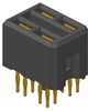 Backplane Conn, Rcpt, 4Pos, 2Row, 6Mm; Product Range Amphenol Communications Solutions - 82R6868 - Newark, An Avnet Company