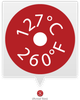 HOT SPOT 260F/127C TEMPERATURE RECORDER - HS260 - Telatemp Corporation
