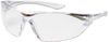 Bouton Optical Bullseye 250-31 Polycarbonate Standard Safety Glasses Clear Lens - Clear Frame - 616314-30199 -- 616314-30199