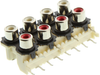 Connector, 8 Pos Phono Jack/ Ro Rohs Compliant Switchcraft/conxall - 65K7773 - Newark, An Avnet Company