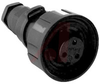 Connector, Standard Buccaneer ; Socket;3; 69.0 mm; 38.1 mm; 3.5 to 9 mm; 10 A - 70099211 - Allied Electronics, Inc.