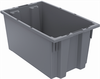 Tote, Nest & Stack Tote 18 x 11, 9, Gray -- 35185GREY