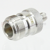 SMA Female (Jack) to N Female (Jack) Adapter, Tri-Metal Plated Brass Body, 1.3 VSWR - SM4215 - Fairview Microwave Inc.