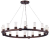 F156170 Mid. Chandeliers-Pillar Candle - 733348 - Capital Lighting, Inc.