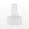 Large-Bore Male Cap, Vented, Natural -- 11307 - Image
