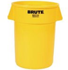 Brute Rubbermaid 264300YL Yellow 44 gal Round Containers - 264300YLRM - Wiper Master, Inc.