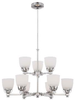 1509-613 Mid. Chandeliers-Glass Up - 612195 - Capital Lighting, Inc.
