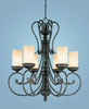 Mid. Chandeliers-Pillar Candle - 444890 - Capital Lighting, Inc.