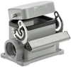 Housing, Size 3, End Clamp, M25, Alum; Heavy Duty Connector Type Weidmuller - 63AC9635 - Newark, An Avnet Company