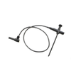XEL Macro-Hook to 9309 Shrouded R/A Banana Socket, 18 AWG PVC Test Lead - 634XEL - E-Z-HOOK, a division of Tektest, Inc.