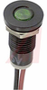 Indicator,Pnl-Mnt;T-1 3/4 LED Water-Resistant Flush- LED,Ultra bright green - 70015635 - Allied Electronics, Inc.