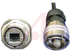 connector,metal circular,str plug,bayonet coupling,rj45 ethernet,olive drab - 70026478 - Allied Electronics, Inc.