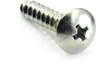 #10 x 1" Phillips Truss Head Sheet Metal Screw, Hardened, Type A, Zinc -- SMSPHT0100100AZ - Image
