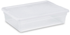 Sterilite Basic Clear Storage Boxes - 57527 - U.S. Plastic Corporation