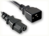IEC-60320-C20 to IEC-60320-C15 HOME // Power Cords // IEC/Jumper Power Cords // Domestic - 5308.096 - Quail Electronics