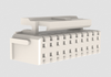 CABLE SIDE HOUSING - 2.0MM - G862AH201T9HR - Amphenol Communications Solutions