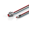 ZK7224-AQ00-0xxx | B17, ECP cable, PUR, 4 x 1.5 mm² + (1 x 4 x AWG22), drag-chain suitable, key 1 (2 x 24 V DC) -  - Beckhoff Automation LLC